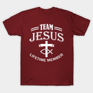 Team Jesus Life Time Member T-Shirt